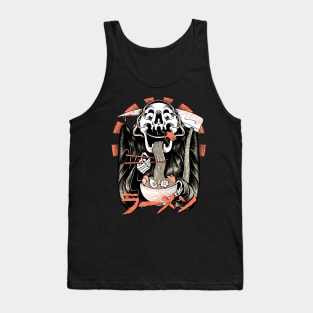 Grim Reaper Love Ramen Tank Top